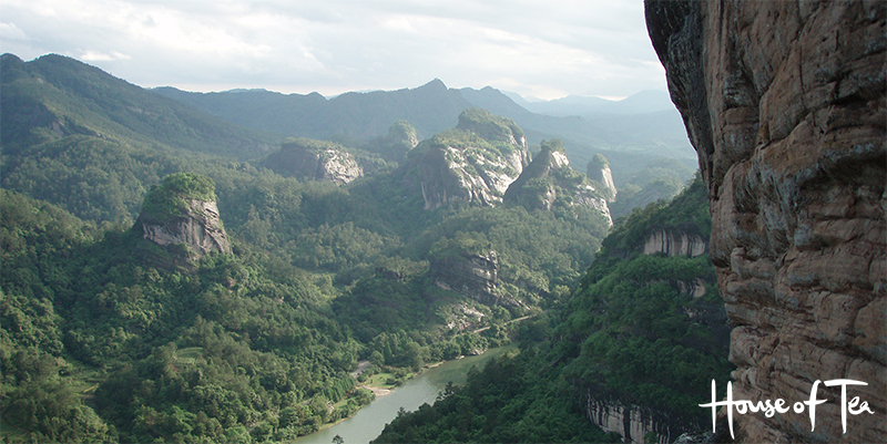 Wu Yi bergen, Fujian, Kina