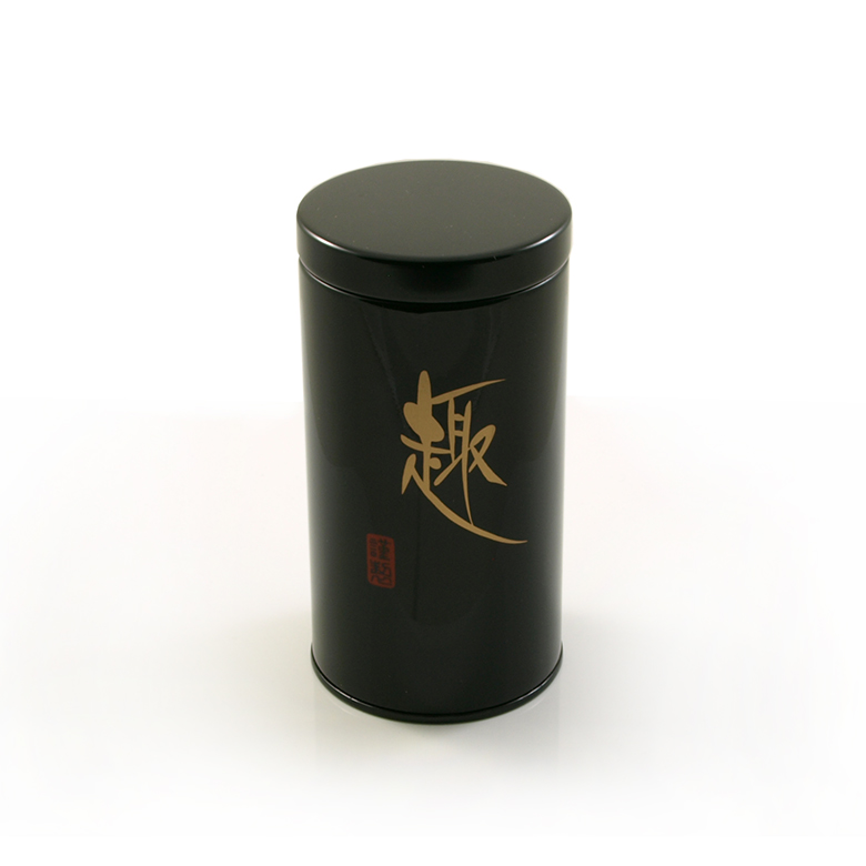 Japanese Tea Tin Black 100 gram