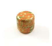 Japanese Tea Tin Tamaya Orange 50 gram