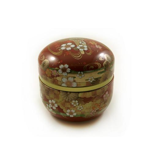 Japanese Tea Tin Kaze Red 50 gram